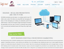 Tablet Screenshot of digisms.in